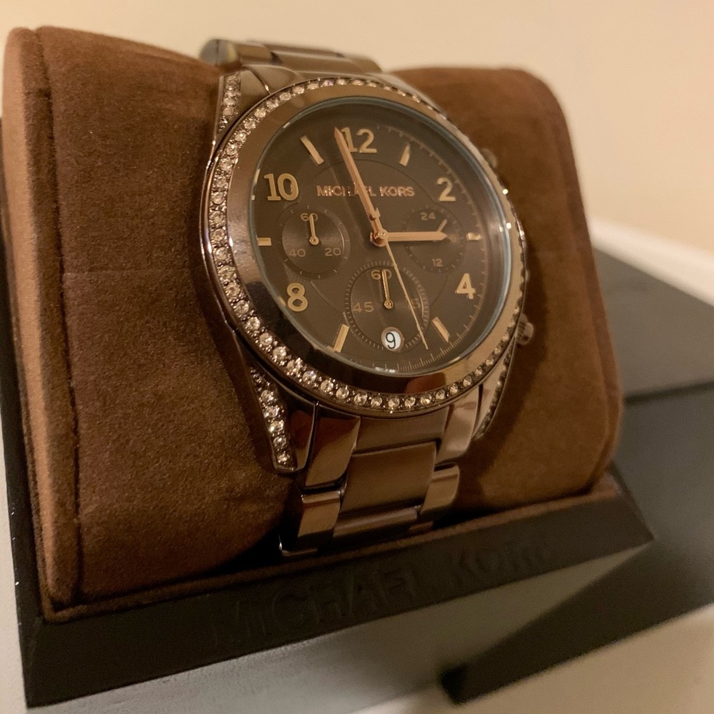 Brand New Michael Kors Brown Stainless Steel Watch